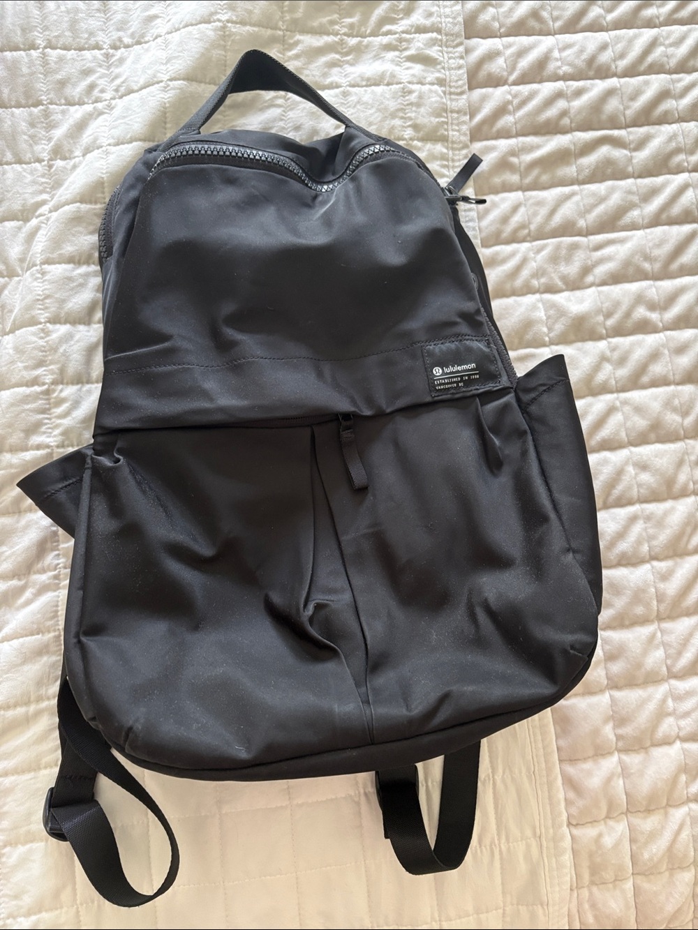 lululemon athletica Black Everyday Roll-Top Backpack